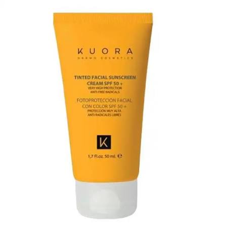 KUORA ECRAN SOLAIRE TEINTE SPF 50+50ML
